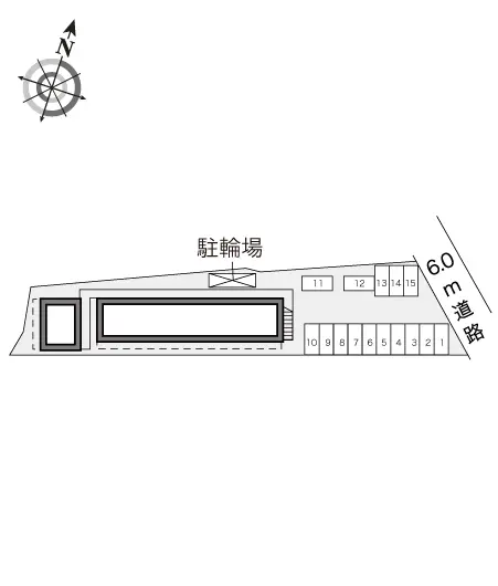 ★手数料０円★さいたま市西区指扇　月極駐車場（LP）